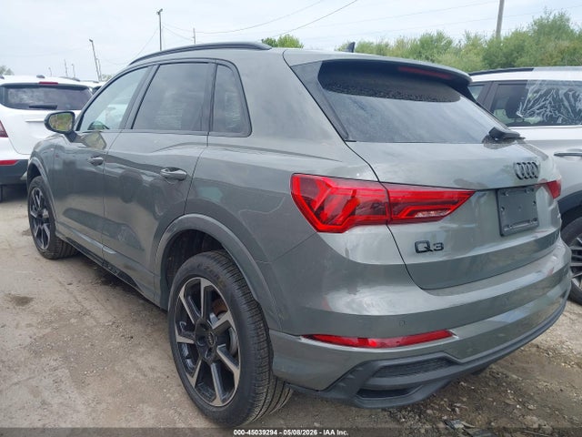 Продаж на аукціоні авто 2025 Audi Q3 Premium 45 Tfsi S Line Quattro Tiptronic, vin: WA1EECF36S1111511, номер лоту: 45039294