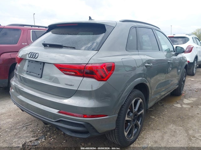 Продаж на аукціоні авто 2025 Audi Q3 Premium 45 Tfsi S Line Quattro Tiptronic, vin: WA1EECF36S1111511, номер лоту: 45039294