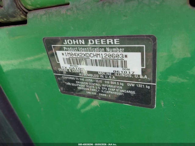 John Deere Kx 2017 1M04X2XDCHM120603 Image 9