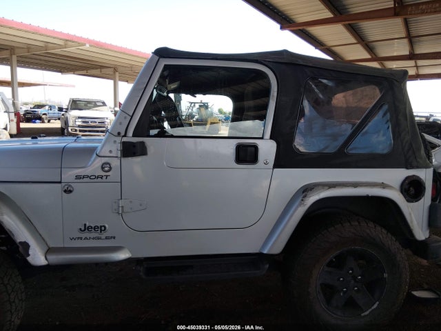 Aukcja sprzedaży 2005 Jeep Wrangler Se, vin: 1J4FA29S35P323460, numer aukcji: 45039331