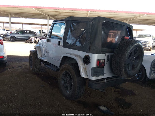 Aukcja sprzedaży 2005 Jeep Wrangler Se, vin: 1J4FA29S35P323460, numer aukcji: 45039331