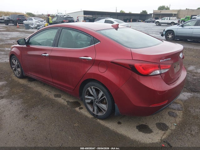 Hyundai Elantra Limited 2014 5NPDH4AE3EH491024 Image 3