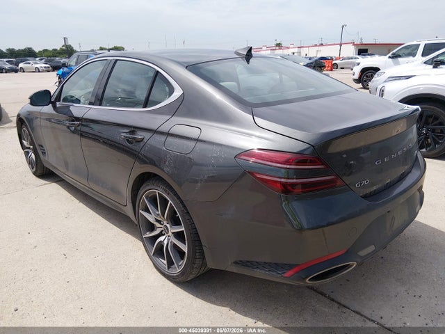 KMTG34SC9SU156085 Genesis G70 2.5t Awd