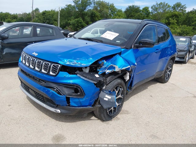 45039419 :رقم المزاد ، 3C4NJDCN4TT187459 vin ، 2026 Jeep Compass Limited مزاد بيع