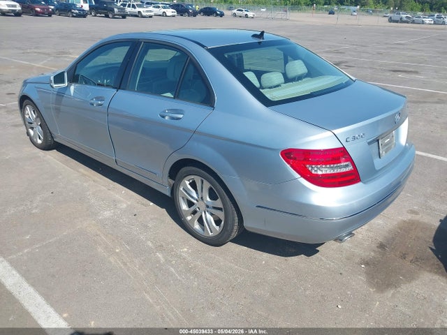 45039433 :رقم المزاد ، WDDGF8AB0EG232808 vin ، 2014 Mercedes-benz C 300 Luxury 4matic مزاد بيع