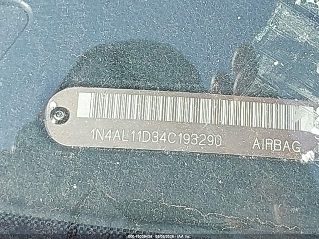 Aukcja sprzedaży 2004 Nissan Altima 2.5 S, vin: 1N4AL11D34C193290, numer aukcji: 45039434