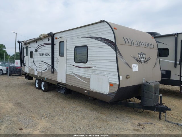Продаж на аукціоні авто 2015 Wildwood Forest River Travel Trailer, vin: 4X4TWDC26FA254101, номер лоту: 45039435
