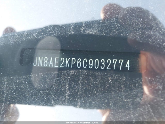 45039439 :رقم المزاد ، JN8AE2KP6C9032774 vin ، 2012 Nissan Quest S مزاد بيع