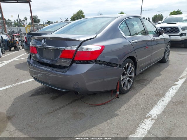 45039520 :رقم المزاد ، 1HGCR2F50FA229316 vin ، 2015 Honda Accord Sport مزاد بيع