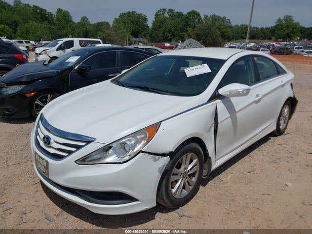 2014 Hyundai Sonata Gls მანქანა იყიდება აუქციონზე, vin: 5NPEB4AC9EH926391, აუქციონის ნომერი: 45039531