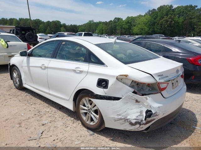 2014 Hyundai Sonata Gls მანქანა იყიდება აუქციონზე, vin: 5NPEB4AC9EH926391, აუქციონის ნომერი: 45039531