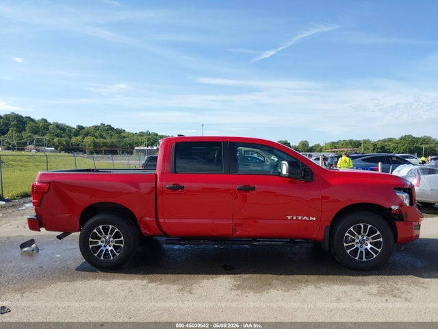 2024 Nissan Titan Sv 4x4 მანქანა იყიდება აუქციონზე, vin: 1N6AA1ED2RN112864, აუქციონის ნომერი: 45039542