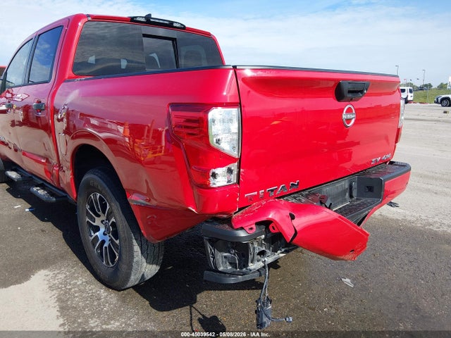 2024 Nissan Titan Sv 4x4 მანქანა იყიდება აუქციონზე, vin: 1N6AA1ED2RN112864, აუქციონის ნომერი: 45039542