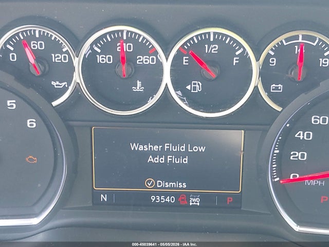 45039641 :رقم المزاد ، 1GCPYFED5KZ350003 vin ، 2019 Chevrolet Silverado 1500 Lt Trail Boss مزاد بيع