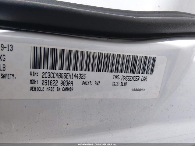 Продажа на аукционе авто 2014 Chrysler 300 300s, vin: 2C3CCABG6EH144325, номер лота: 45039661
