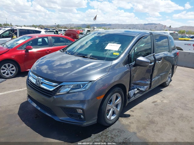 45039737 :رقم المزاد ، 5FNRL6H79JB011634 vin ، 2018 Honda Odyssey Ex-l مزاد بيع