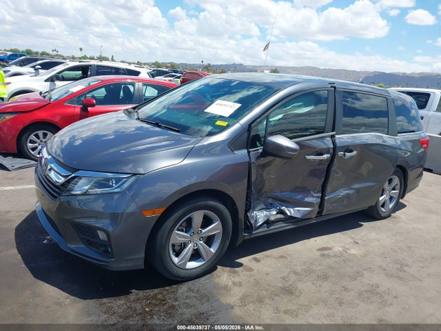 45039737 :رقم المزاد ، 5FNRL6H79JB011634 vin ، 2018 Honda Odyssey Ex-l مزاد بيع