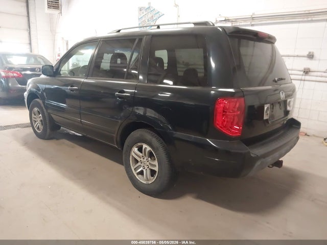 2005 Honda Pilot Ex-l მანქანა იყიდება აუქციონზე, vin: 5FNYF18555B039859, აუქციონის ნომერი: 45039756