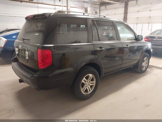 2005 Honda Pilot Ex-l მანქანა იყიდება აუქციონზე, vin: 5FNYF18555B039859, აუქციონის ნომერი: 45039756
