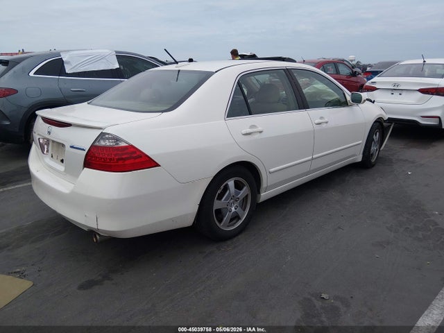 2006 Honda Accord Hybrid მანქანა იყიდება აუქციონზე, vin: JHMCN36596C002919, აუქციონის ნომერი: 45039758