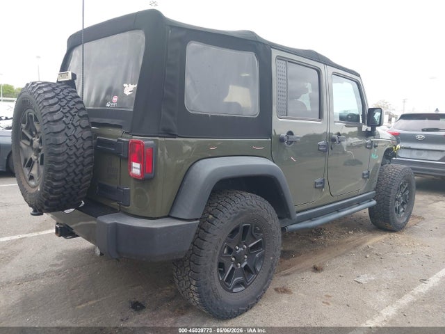 Продажа на аукционе авто 2015 Jeep Wrangler Unlimited Willys Wheeler, vin: 1C4BJWDG2FL574445, номер лота: 45039773