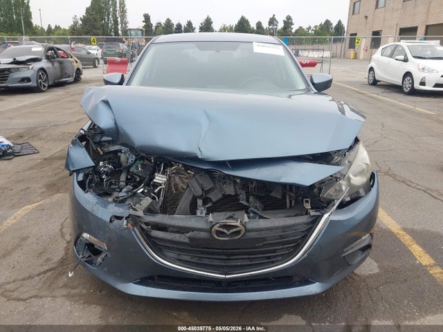 2014 Mazda Mazda3 მანქანა იყიდება აუქციონზე, vin: JM1BM1L75E1205181, აუქციონის ნომერი: 45039775