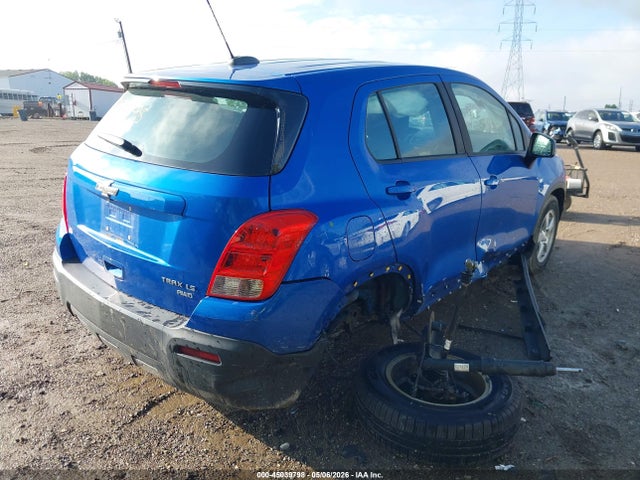 Aukcja sprzedaży 2016 Chevrolet Trax 1ls, vin: KL7CJNSB2GB750081, numer aukcji: 45039798