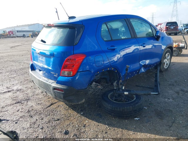 Aukcja sprzedaży 2016 Chevrolet Trax 1ls, vin: KL7CJNSB2GB750081, numer aukcji: 45039798
