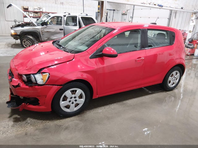 Продажа на аукционе авто 2015 Chevrolet Sonic Ls Manual, vin: 1G1JB6SH7F4163629, номер лота: 45039833