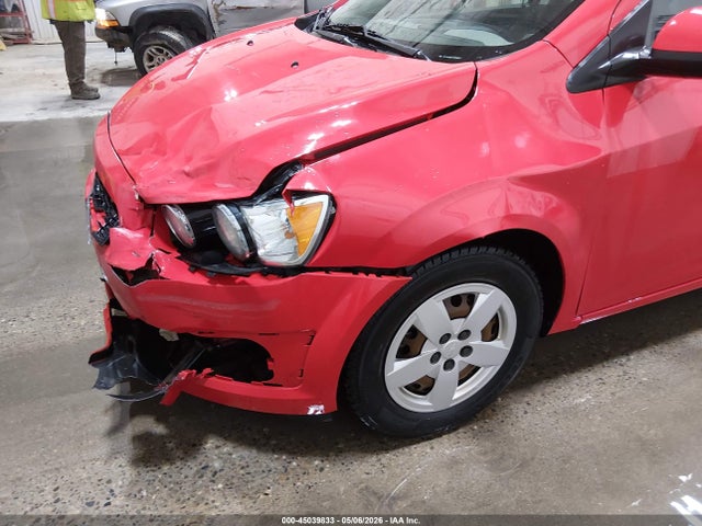 Продаж на аукціоні авто 2015 Chevrolet Sonic Ls Manual, vin: 1G1JB6SH7F4163629, номер лоту: 45039833