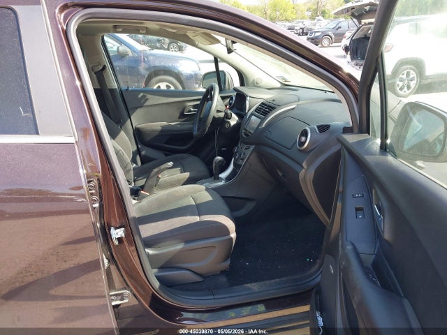 Aukcja sprzedaży 2016 Chevrolet Trax Lt, vin: KL7CJPSB7GB587455, numer aukcji: 45039870