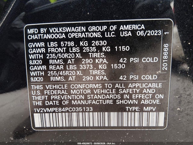 Volkswagen Id.4 Pro/pro S 2023 1V2VMPE84PC035133 Image 9