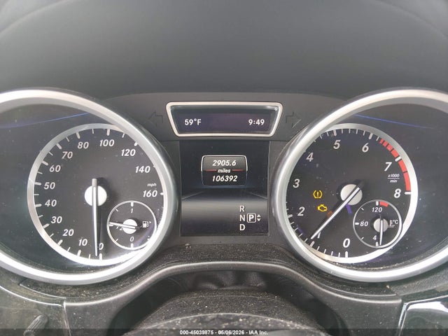 45039875 :رقم المزاد ، 4JGDF6EE6GA646036 vin ، 2016 Mercedes-benz Gl 450 4matic مزاد بيع