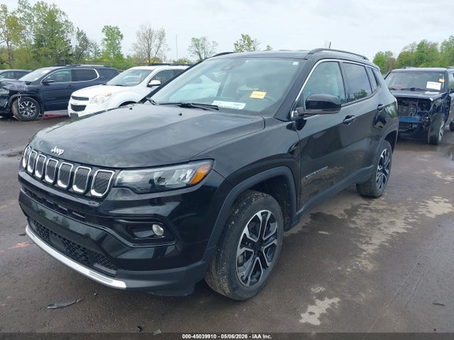 2022 Jeep Compass Limited 4x4 მანქანა იყიდება აუქციონზე, vin: 3C4NJDCB7NT100923, აუქციონის ნომერი: 45039910