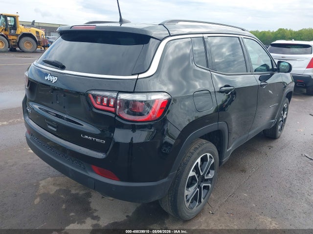 2022 Jeep Compass Limited 4x4 მანქანა იყიდება აუქციონზე, vin: 3C4NJDCB7NT100923, აუქციონის ნომერი: 45039910