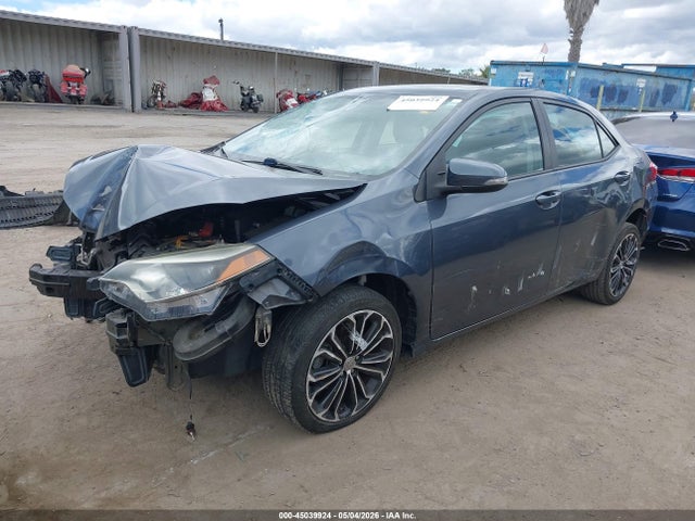 45039924 :رقم المزاد ، 5YFBURHE7FP211003 vin ، 2015 Toyota Corolla S Plus مزاد بيع