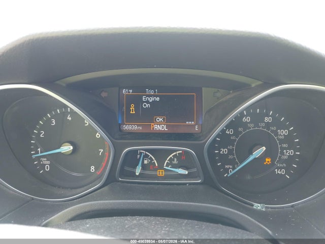 2018 Ford Focus Se მანქანა იყიდება აუქციონზე, vin: 1FADP3F25JL235183, აუქციონის ნომერი: 45039934