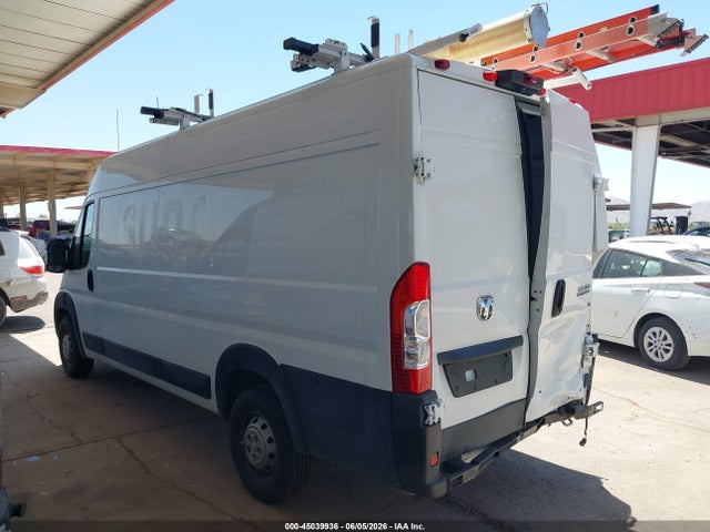 Auction sale of the 2023 Ram Promaster 3500 Cargo Van High Roof 159 Wb Ext, vin: 3C6MRVJG7PE536677, lot number: 45039936