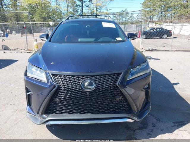2016 Lexus Rx 350 F Sport მანქანა იყიდება აუქციონზე, vin: 2T2BZMCA9GC024996, აუქციონის ნომერი: 45039990