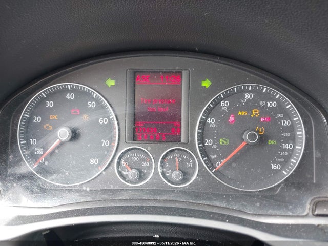 2009 Volkswagen Jetta Se/sel მანქანა იყიდება აუქციონზე, vin: 3VWRM71KX9M040341, აუქციონის ნომერი: 45040092
