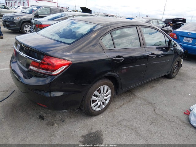 Aukcja sprzedaży 2013 Honda Civic Lx, vin: 19XFB2F50DE278509, numer aukcji: 45040121