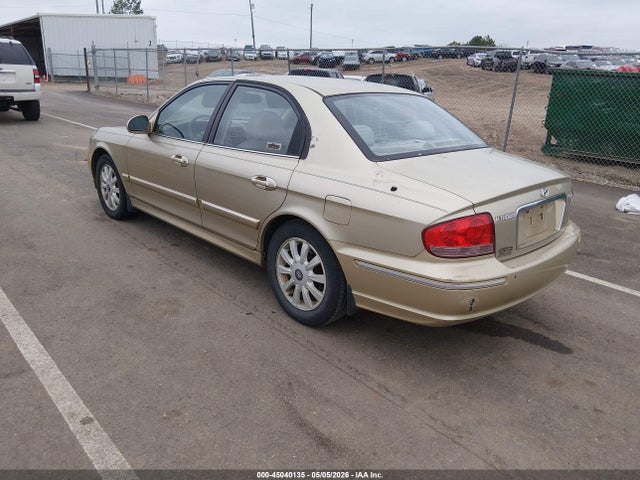 Aukcja sprzedaży 2003 Hyundai Sonata Gls/lx, vin: KMHWF35H93A907932, numer aukcji: 45040135