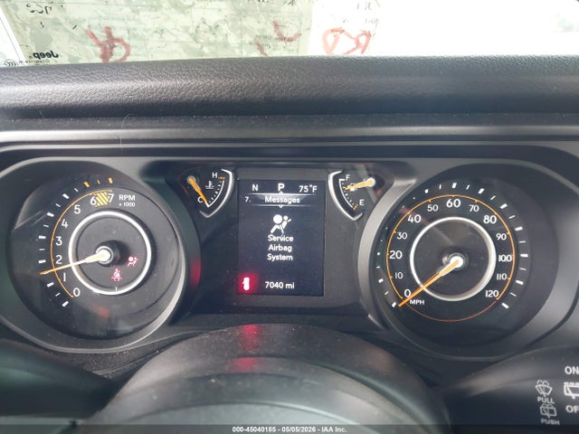 45040185 :رقم المزاد ، 1C4PJXAN6TW153451 vin ، 2026 Jeep Wrangler Sport مزاد بيع