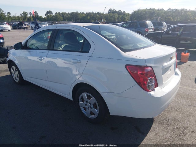Aukcja sprzedaży 2016 Chevrolet Sonic Ls Auto, vin: 1G1JA5SHXG4118179, numer aukcji: 45040190