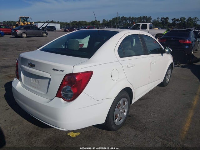 Aukcja sprzedaży 2016 Chevrolet Sonic Ls Auto, vin: 1G1JA5SHXG4118179, numer aukcji: 45040190