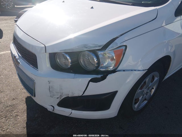 Aukcja sprzedaży 2016 Chevrolet Sonic Ls Auto, vin: 1G1JA5SHXG4118179, numer aukcji: 45040190