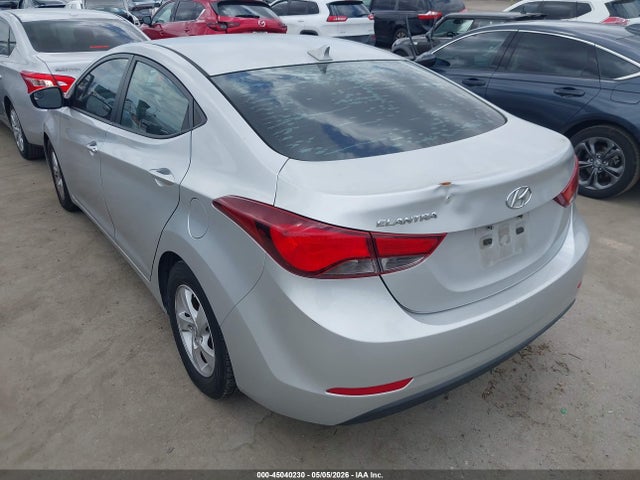 5NPDH4AE4FH636914 Hyundai ELANTRA SE