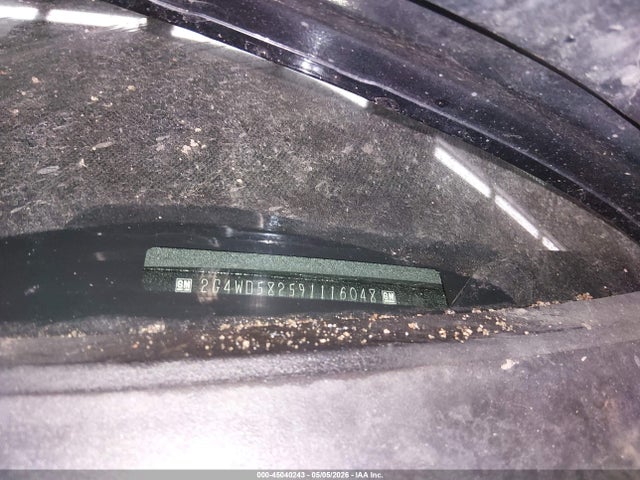 45040243 :رقم المزاد ، 2G4WD582591116048 vin ، 2009 Buick Lacrosse Cxl مزاد بيع