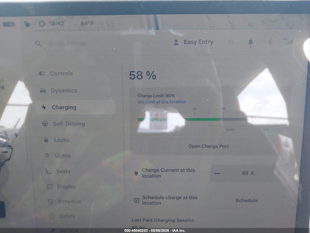 Aukcja sprzedaży 2024 Tesla Model Y Long Range Single Motor Rear-wheel Drive/rwd, vin: 7SAYGDED3RA303984, numer aukcji: 45040283