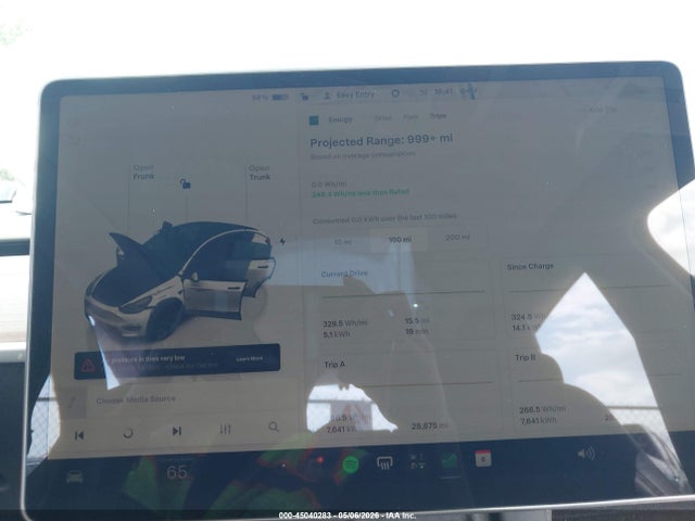 Aukcja sprzedaży 2024 Tesla Model Y Long Range Single Motor Rear-wheel Drive/rwd, vin: 7SAYGDED3RA303984, numer aukcji: 45040283